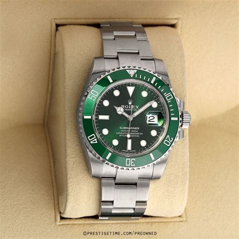 hulk rolex value|pre owned Rolex Hulk.